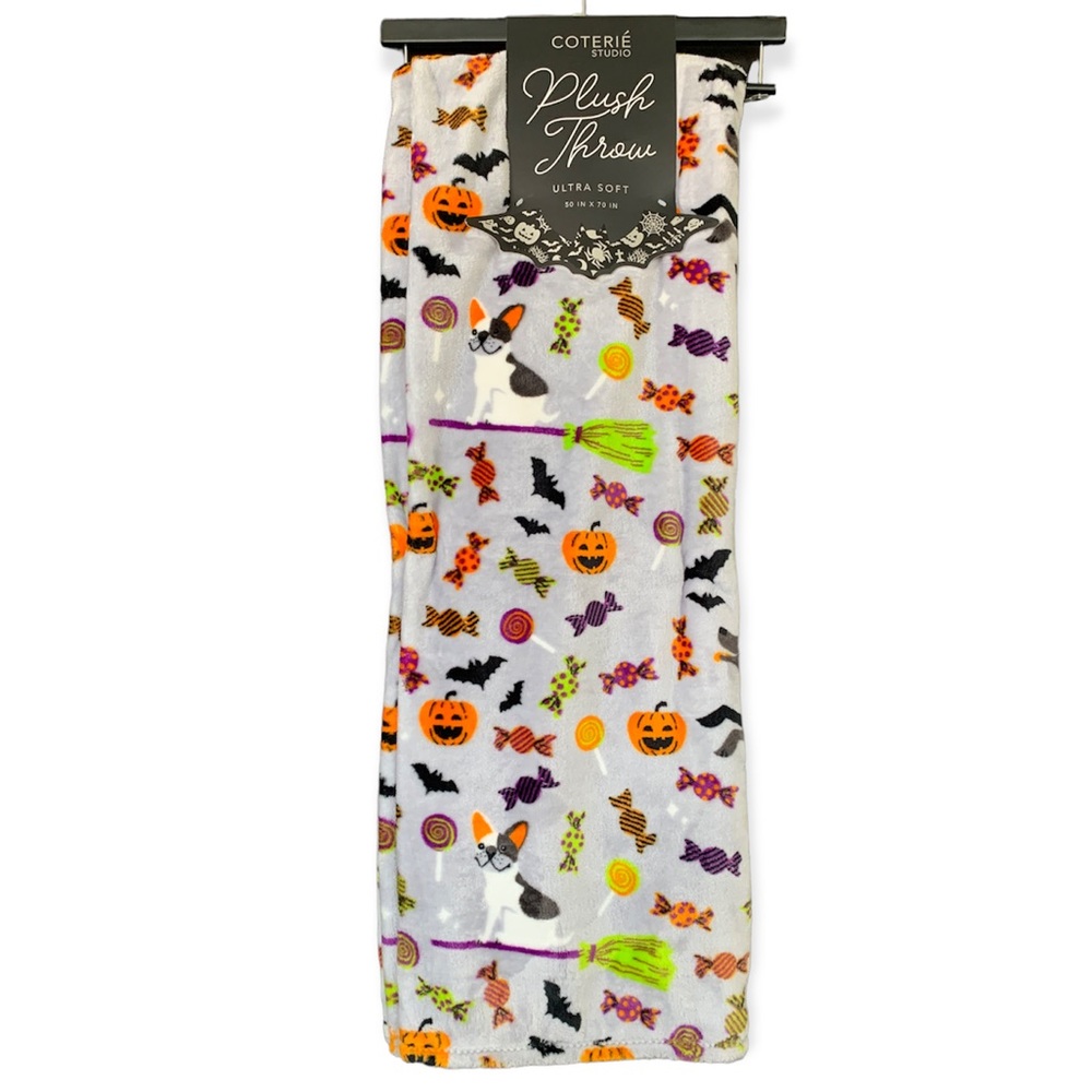 Coterie Studio Halloween Plush Throw